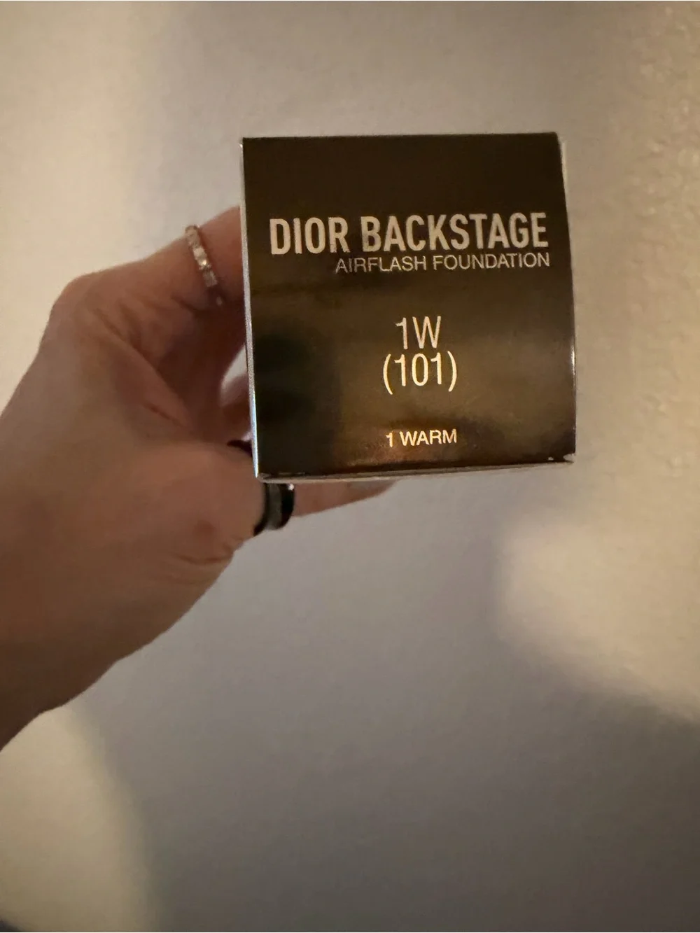 NEW IN BOX Dior Backstage Airflash Spray Foundation—1W (101) 2.3oz; DISCONTINUED
